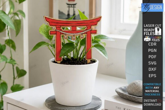Download Decorative Plant Stakes Laser Cut | CNC - Decorative Collection