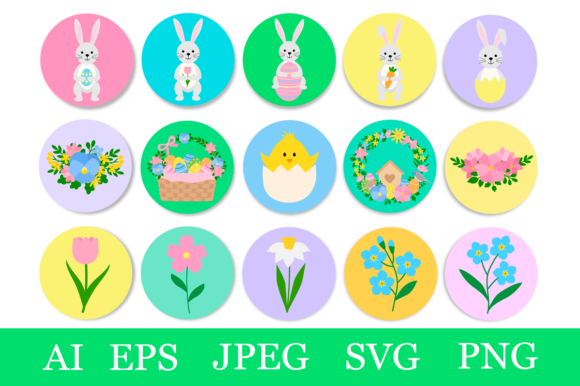 Download Easter Stickers. Bunny Stickers PNG - Premium Resources