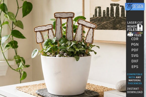 Download Decorative Plant Stakes Laser Cut | CNC - Decorative Collection
